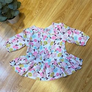 Girls OshKosh floral blouse!